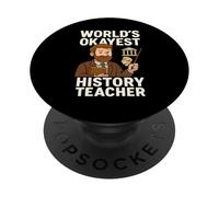 Funny High School History Teacher Joke PopSockets Adhesive PopGrip