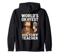 Funny High School History Teacher Joke Zip Hoodie