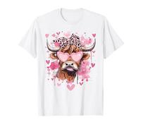 Funny Highland Cow Farm Animal Lovers Design, Cute Cow Lover T-Shirt