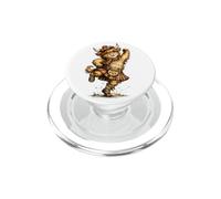 Funny Highland Cow Performing Scottish Dancing PopSockets PopGrip for MagSafe