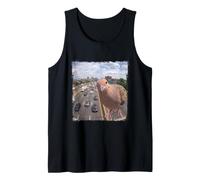 Funny Highway Traffic Camera Mourning Dove Tank Top