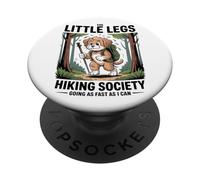 Funny Hiker Hikers Hiking Walking Jokes Golden Retriever Dog PopSockets Adhesive PopGrip
