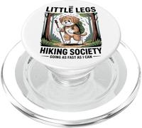 Funny Hiker Hikers Hiking Walking Jokes Golden Retriever Dog PopSockets PopGrip for MagSafe