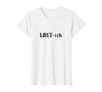 Funny Hiking Lost-ish Value Graphic T-Shirt, Women, White, XL