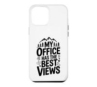 Funny Hiking My Office Has The Best Views Hiking Guide Case for iPhone 12 Pro Max