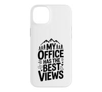 Funny Hiking My Office Has The Best Views Hiking Guide Case for iPhone 14 Plus