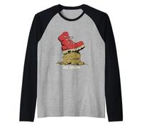 Funny Hiking Pun Sole Survivor for Outdoor Enthusiast Raglan Baseball Tee