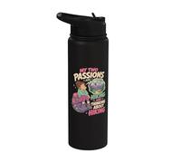 Funny Hiking Walking Camping Jokes for Women Humor Stainless Steel Insulated Water Bottle