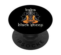 Funny Hindu Spiritual Sheep Humor Sadhu Guru Witty Pun PopSockets Adhesive PopGrip