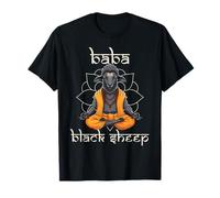 Funny Hindu Spiritual Sheep Humor Sadhu Guru Witty Pun T-Shirt
