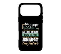Funny History Art For Men Women Historians History Teachers Case for iPhone 17 Pro Max