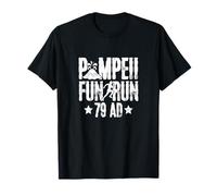 Funny History Pompeii Fun Run 79 AD Volcano Humor T-Shirt