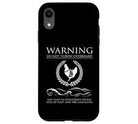 Funny History Sacred Chicken Punic Wars Case for iPhone XR