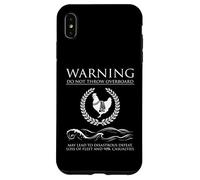 Funny History Sacred Chicken Punic Wars Case for iPhone XS Max