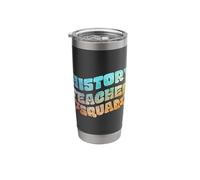 Funny History Teacher Social Studies Stainless Steel Insulated Tumbler
