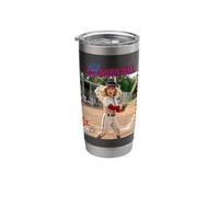 Funny Hit The Dang Ball Baseball Lover Stainless Steel Insulated Tumbler