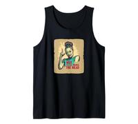 Funny Hit the Nail Idiom Speech Costume Tank Top