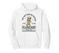 Funny Hold The Flashlight Helper For Dad Father Child Humor Pullover Hoodie