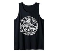 Funny Hold The Flashlight Helper for Dad Father Child Humor Tank Top