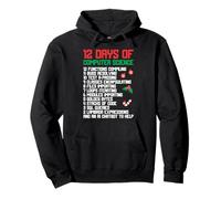 Funny Holiday 12 Days Computer Science Winter Xmas Christmas Pullover Hoodie