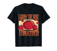 Funny Home Grown Food Tomato Design for Tomatoes Gardeners T-Shirt