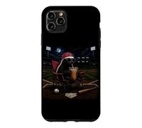 Funny Honey Badger Baseball Iced Coffee Love I Live Here Now Case for iPhone 11 Pro Max