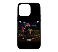 Funny Honey Badger Baseball Iced Coffee Love I Live Here Now Case for iPhone 15 Pro Max