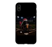 Funny Honey Badger Baseball Iced Coffee Love I Live Here Now Case for iPhone XS Max