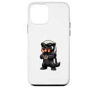 Funny Honey Badger Wearing Sunglasses Playing Darts Case for iPhone 12 mini