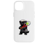 Funny Honey Badger Wearing Sunglasses Playing Tennis Case for iPhone 14 Plus
