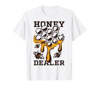 Funny Honey Dealer Beekeeper Beekeeping Queen Bee Bees Gift T-Shirt