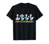 Funny Honk IF It's an Emergency Silly Goose Registered Nurse T-Shirt