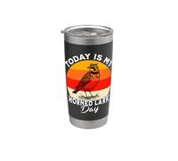 Funny Horned Lark Stainless Steel Insulated Tumbler