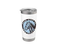 Funny Horse Grab Life by the Saddle Stainless Steel Insulated Tumbler