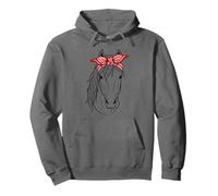 Funny Horse Lovers Print for Girls & Women Pullover Hoodie