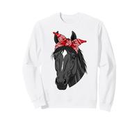 Funny Horse Lovers Print for Girls & Women Sweatshirt