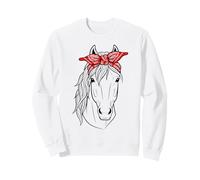 Funny Horse Lovers Print for Girls & Women Sweatshirt