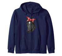 Funny Horse Lovers Print for Girls & Women Zip Hoodie
