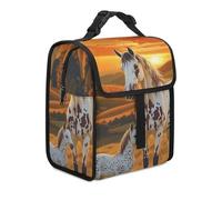 Funny Horse Mama Lunch Bag Insulated for Work Picnic