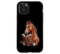Funny horse motif with book how to train your human, idea Case for iPhone 11 Pro
