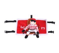 Funny Horse Riders Riding Costume For Dog Pet Holiday Accessories Halloween Suitable For Cats And Dogs Knights Costume