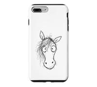 Funny Horse Sketch Doodle Hand Drawn Drawing Case for iPhone 7 Plus/8 Plus