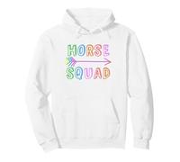 Funny HORSE SQUAD Kids Gallop Crew Cowgirl Ranch Team Girl Pullover Hoodie