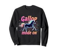 Funny Horseback Riding Equestrian Quote Gift Gallop Sweatshirt