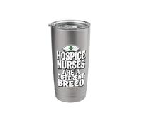 Funny Hospice Nurse Stainless Steel Insulated Tumbler
