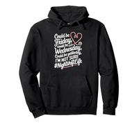 Funny hospital graveyard shift quote for medical staff Pullover Hoodie