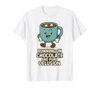Funny Hot Chocolate Cartoon Design, Cocoa Lovers T-Shirt