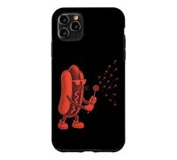 Funny Hot Dog Blowing Dandelion Case for iPhone 11 Pro Max
