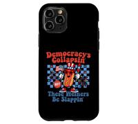 Funny Hot Dog Democracy's Collapsing 4th July Case for iPhone 11 Pro