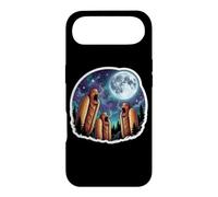 Funny Hot Dogs Howling At Full Moon Meme Satire Sarcasm Joke Case for iPhone Air